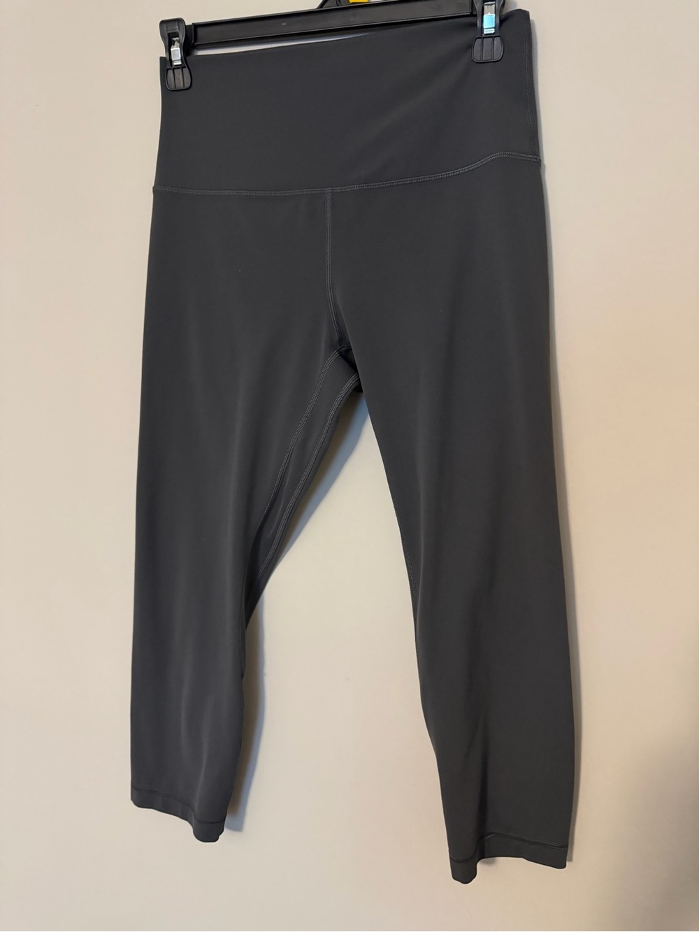 Lululemon Align HR Crop 21" Graphite Grey Size 8